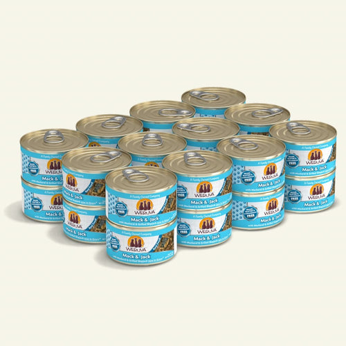 Weruva Mack And Jack With Mackerel and Grilled Skipjack Canned Cat Food (3-oz, Single Can)