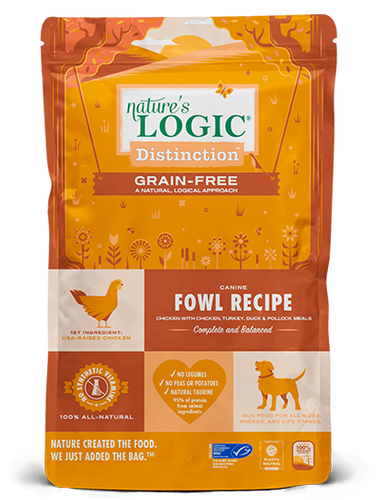 Nature's Logic K9 Grain Free Distinction Fowl (4.4lb)