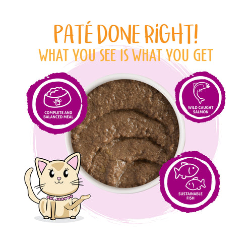 Weruva Classic Cat Paté, Tic Tac Whoa! With Tuna & Salmon (3-oz, Single)