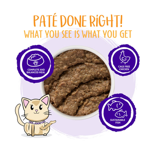 Weruva Classic Cat Paté, Meal or No Deal! with Chicken & Beef (5.5-oz, Single)