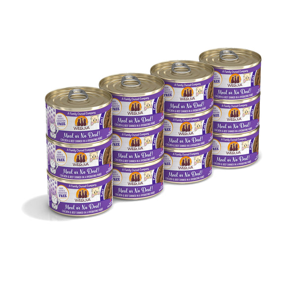 Weruva Classic Cat Paté, Meal or No Deal! with Chicken & Beef (5.5-oz, Single)