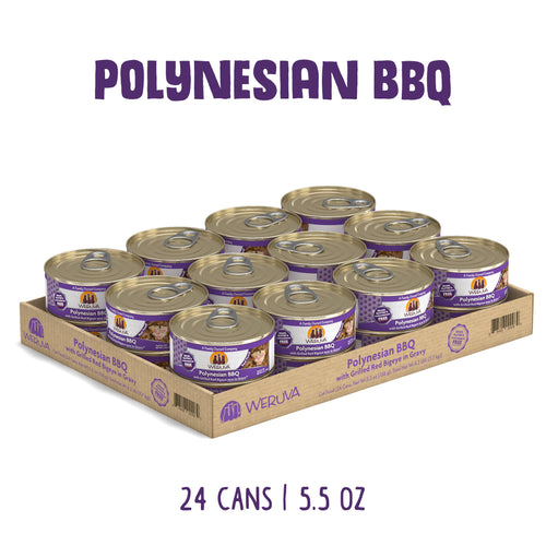 Weruva Polynesian BBQ With Grilled Red Big Eye Canned Cat Food (3-oz, Single Can)
