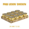 Weruva Paw Lickin’ Chicken Chicken Recipe in Gravy Canned Cat Food (5.5-oz, single can)