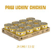 Weruva Paw Lickin’ Chicken Chicken Recipe in Gravy Canned Cat Food (3-oz, single can)