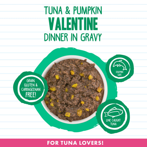 Weruva BFF Tuna & Pumpkin Valentine Canned Cat Food (3-oz, single can)