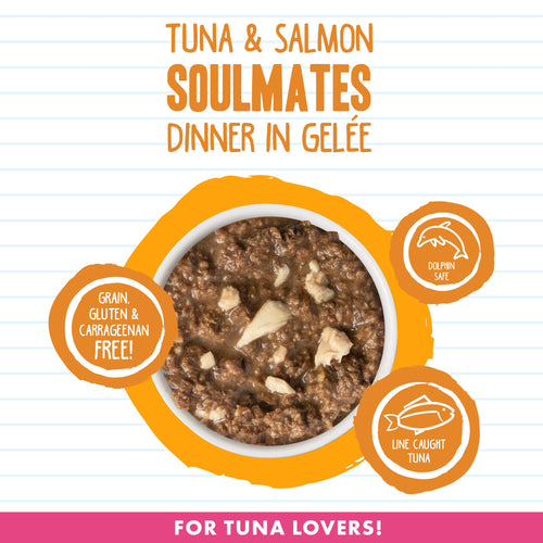 Weruva BFF Tuna & Salmon Soulmates Canned Cat Food (3-oz, single can)