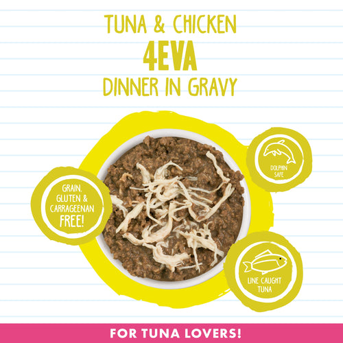 Weruva BFF Tuna & Chicken 4EVA Canned Cat Food (5.5-oz, single can)