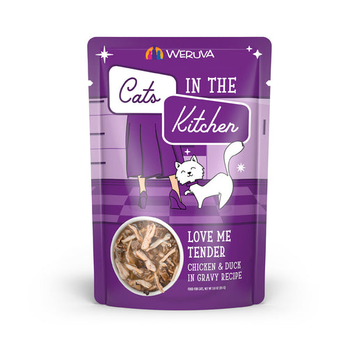 Weruva Cats In the Kitchen Love Me Tender Pouches Wet Cat Food (3-oz, single pouch)