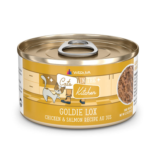 Weruva Goldie Lox Chicken and Salmon Recipe Au Jus Canned Cat Food (3.2-oz, single)