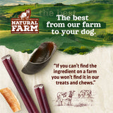 Natural Farm Beef Tendon Dog Chews (6-9")