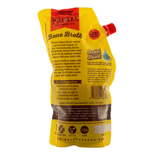 Primal Bone Broth (Turkey 20 Oz Single Pouch)