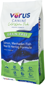 VēRUS Cold Water Fish Salmon, Menhaden Fish Meal & Herring Holistic Formula (12 Lb.)