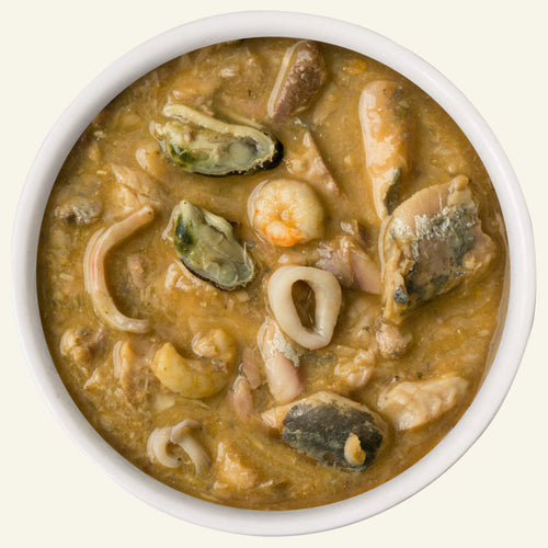 Weruva Marbella Paella with Mackerel, Shrimp & Mussels in Gravy Cat Food (3 oz - Single Can)