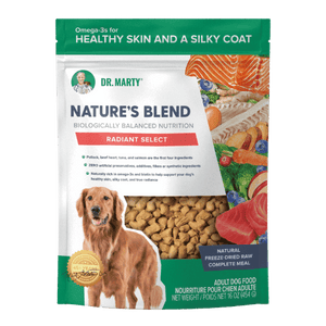 Dr. Marty Nature’s Blend Radiant Select Premium Freeze-Dried Raw Dog Food (16-oz)