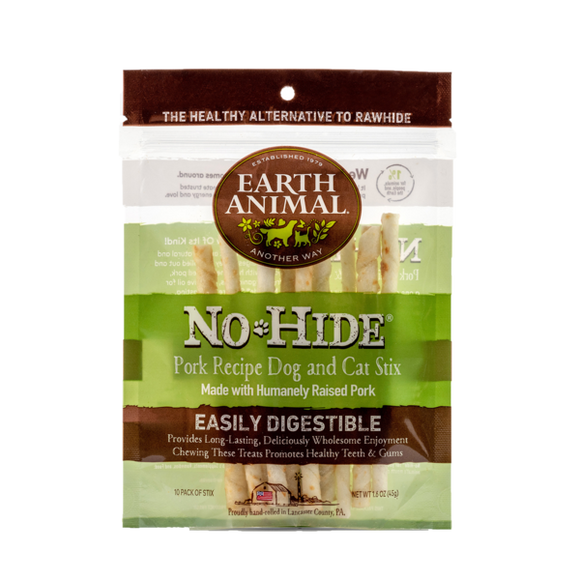 Earth Animal Pork No-Hide® STIX (90 count)