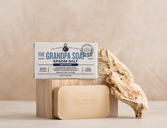 The Grandpa Soap Co.  Epsom Salt Bar Soap 4.25 Oz (4.25 Oz)