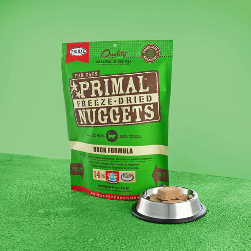 Primal Pet Foods Feline Freeze-Dried Nuggets (Duck 14 Oz)