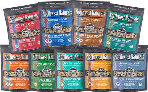 Northwest Naturals Frozen Raw Nuggets for Dogs (Turkey / 6 lbs)
