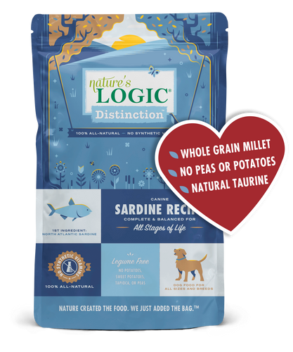 Nature's Logic Distinction Canine Sardine Recipe Dry Dog Food (12-lb)
