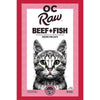 OC Raw Cat Frozen Beef & Fish 2lb