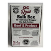 OC Raw Dog Frozen Beef & Produce 18lb Bulk Box(18 Patties)