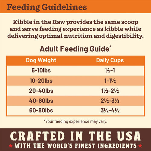Primal Pet Foods Kibble in the Raw Beef Recipe for Dogs (9 LB)