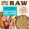 Primal Pet Foods Kibble in the Raw Fish & Pork Recipe for Dogs (9 LB)