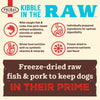 Primal Pet Foods Kibble in the Raw Fish & Pork Recipe for Dogs (9 LB)