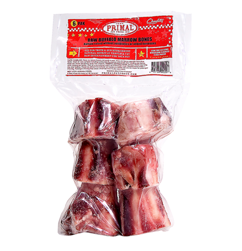 Primal Pet Foods Raw Recreational Buffalo Marrow Bones (Center Cut Single)