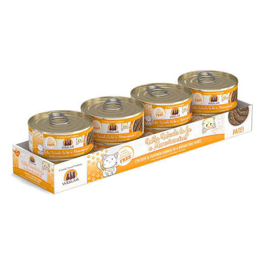 Weruva Classic Cat Paté, Who wants to be a Meowionaire? with Chicken & Pumpkin (3-oz, Single)