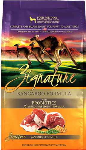 Zignature Limited Ingredient Diet Kangaroo Formula Dry Dog Food (4 lb)