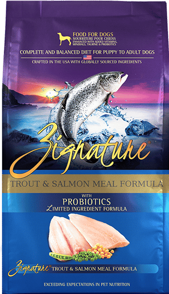 Zignature Limited Ingredient Trout & Salmon Meal Formula Dry Dog Food (12.5-lb)