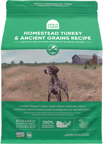 Open Farm Homestead Turkey & Ancient Grains Dry Dog Food (22-lbs)