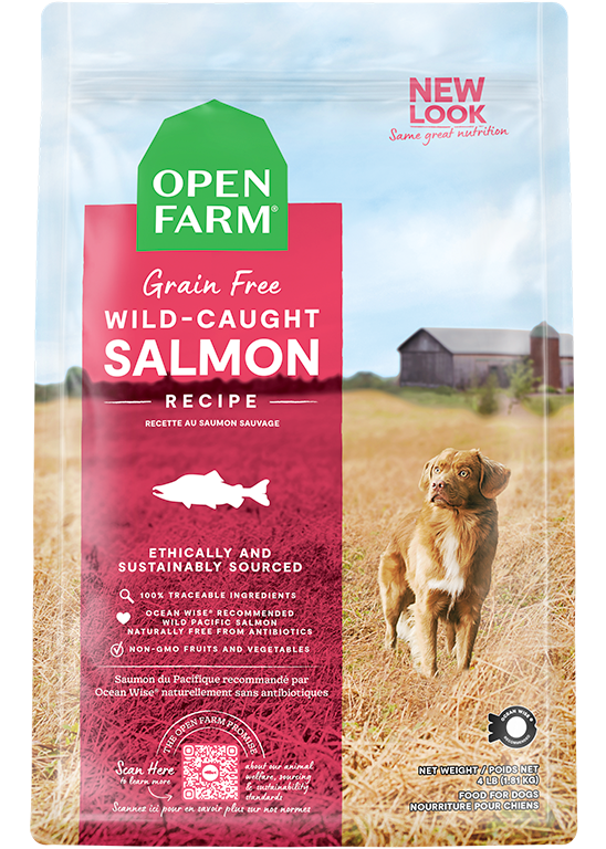 Open Farm Wild-Caught Salmon Grain-Free Dry Dog Food (22-lbs)