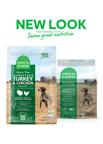 Open Farm Homestead Turkey & Chicken Grain-Free Dry Dog Food (4-lbs)