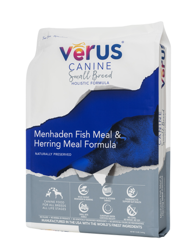 VēRUS Small Breed Menhaden Fish Meal & Herring Formula (12 lbs)