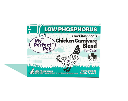 My Perfect Pet LOW PHOSPHORUS Chicken Carnivore Grain Free Blend for Cats (3 LB)