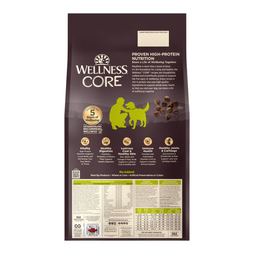 Wellness CORE Natural Grain Free Reduced Fat Weight Management Turkey & Chicken Recipe Dry Dog Food (12-lb)