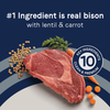 Canidae Grain Free PURE Bison, Lentil & Carrot Recipe Dry Dog Food (21-lb)