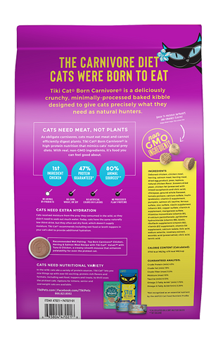 Tiki Cat® Born Carnivore™ Chicken, Herring & Salmon (11.1 lb)