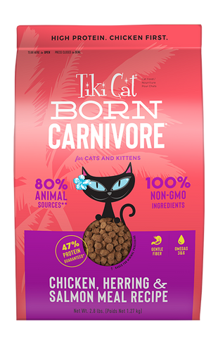 Tiki Cat® Born Carnivore™ Chicken, Herring & Salmon (11.1 lb)