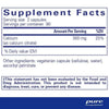 Pure Encapsulations Calcium (citrate) 180's (180 Capsules)