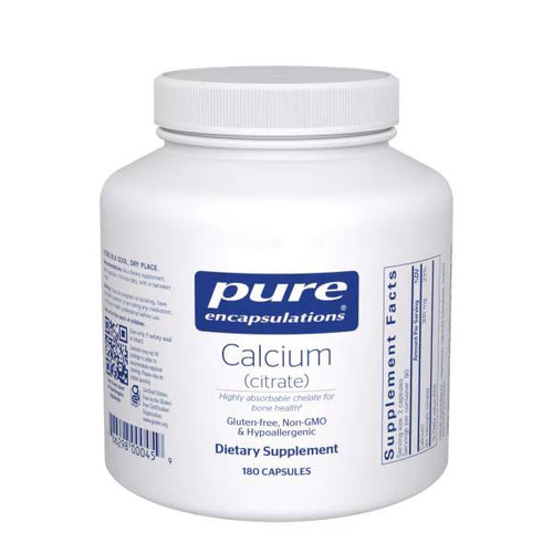 Pure Encapsulations Calcium (citrate) 180's (180 Capsules)