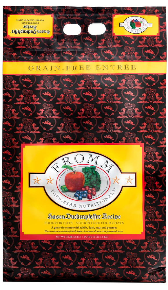 Fromm Four-Star Hasen Duckenpfeffer® Recipe Cat Food (15 lbs)