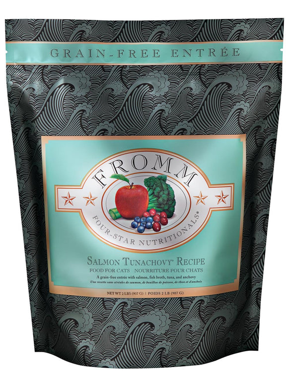 Fromm Four-Star Salmon Tunachovy® Recipe Cat Food (2 lbs)