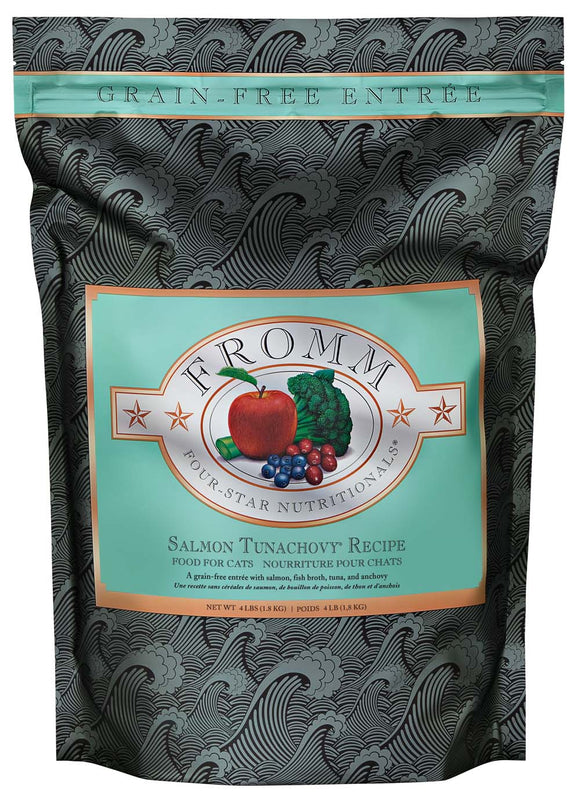 Fromm Four-Star Salmon Tunachovy® Recipe Cat Food (4 lbs)