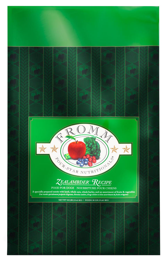 Fromm Four-Star Zealambder® Recipe Dog Food (30 lbs)