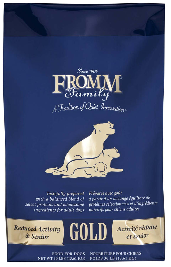 Fromm Reduced Activity & Senior Gold Dog Food (30 lbs)