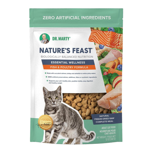 Dr Marty Nature's Feast Cat Fish & Poultry (12oz)