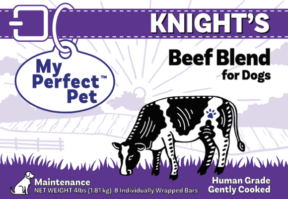 My Perfect Pet Knight’s Beef Blend (15 lbs)